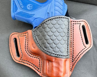 OWB Leather holster for Ruger Security 9 compact and Security .380.