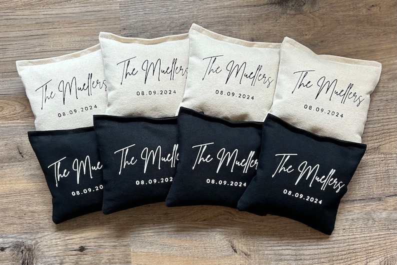 8 Cornhole Bags Custom