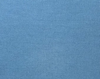 Cotton Duck Canvas Fabric by the Yard Solid Color Misty Blue Outdoor Fabric Indoor Upholstery Material 10oz Duck Cloth Decor DIY Bean Bags