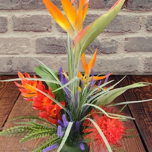 Artificial bird of paradise table decoration  OR