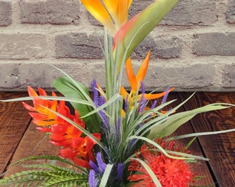 Artificial bird of paradise table decoration  OR