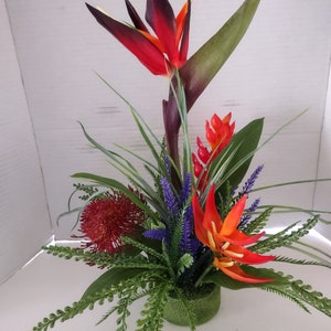 Artificial Bird of Paradise Table Decoration RD - Etsy