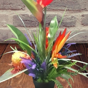 Artificial bird of paradise table decoration  RD