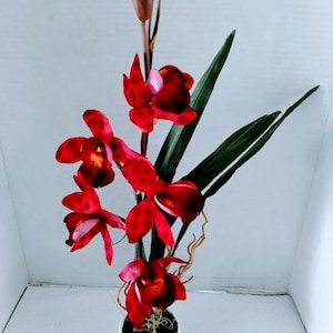 Absolutely beautiful Artificial Cymbidium Orchid Plant