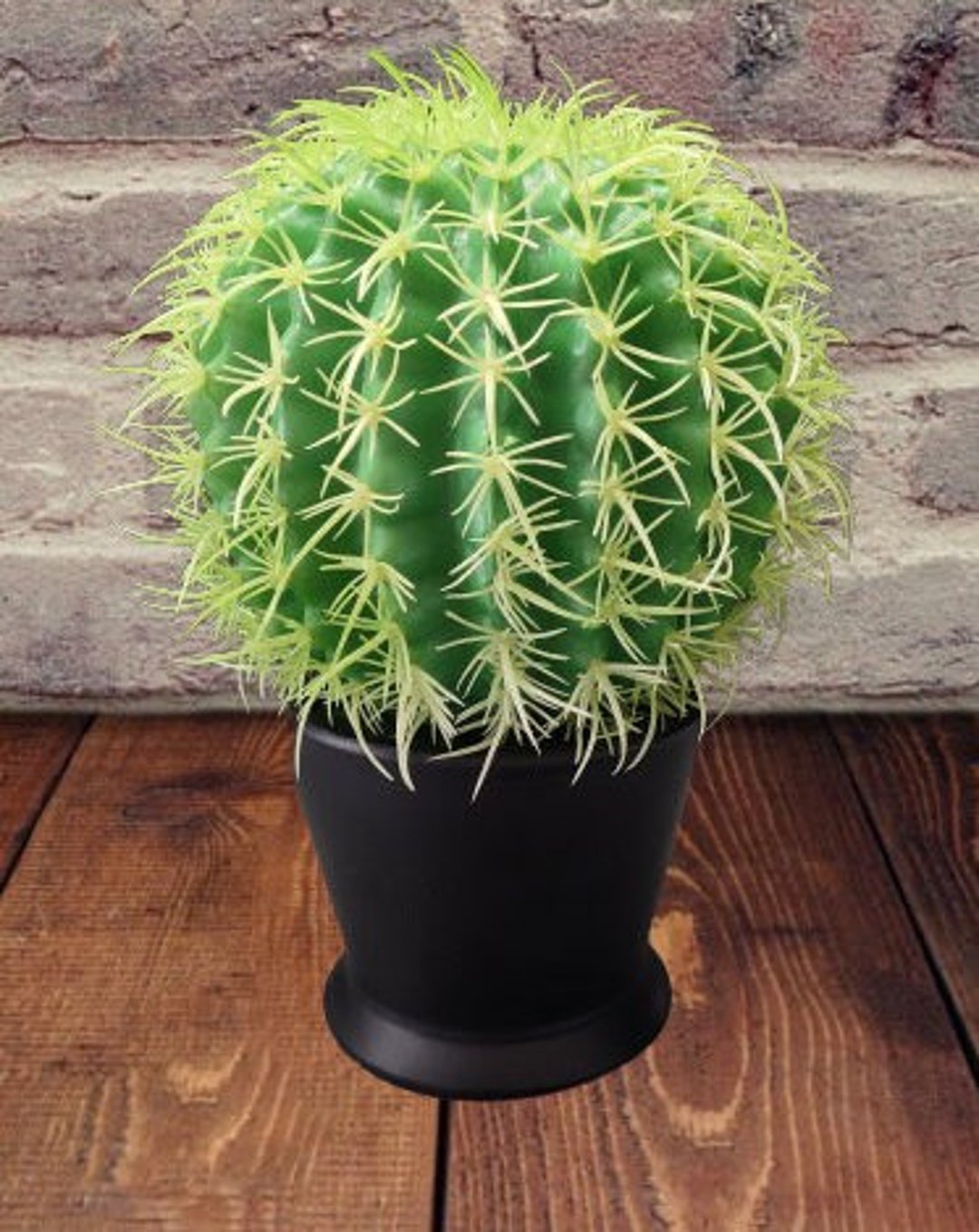 6 Artificial Barrel Cactus. 281765 Etsy
