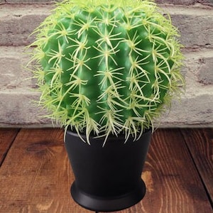 6&quot; Artificial barrel cactus. 281765