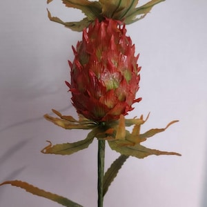 Decorative Pineapple flower silk floral stems
