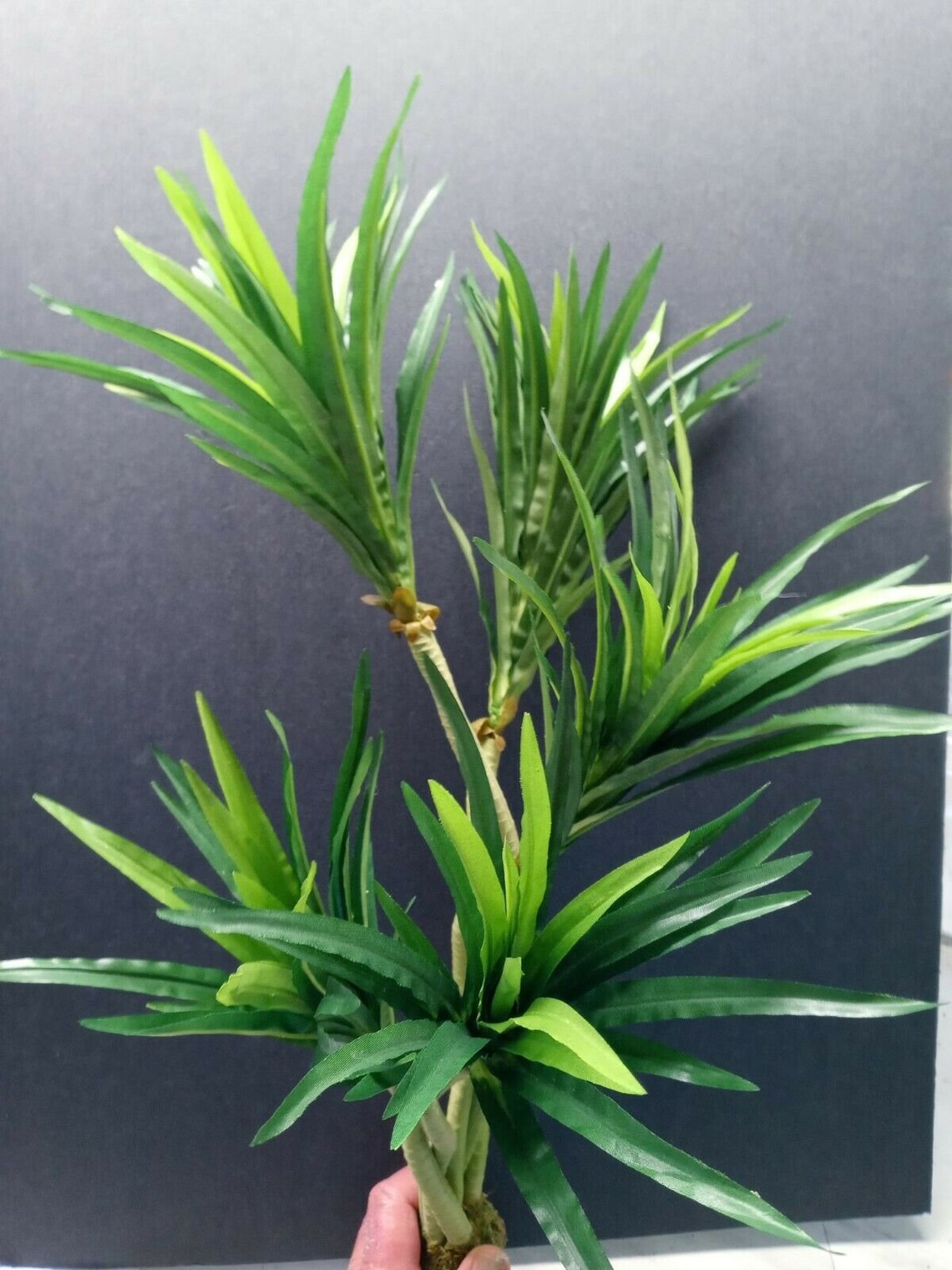 Mini Artificial Yucca Plant W/O Pot Silk Plants Flowers Etsy