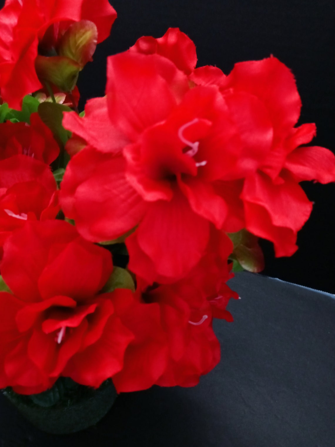 Silky Feel Artificial Azalea Table Decoration Silk Flowers
