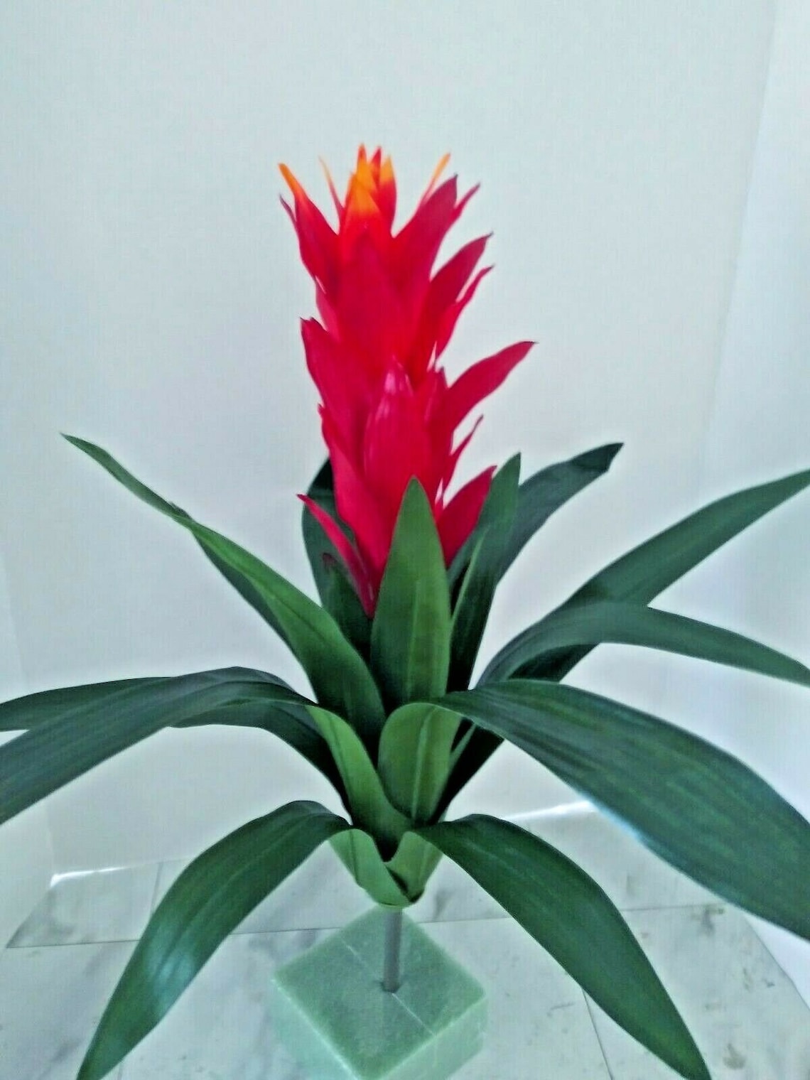 16 Artificial Bromeliad plant Etsy