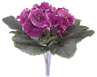 Violeta africana artificial de 8" (fucsia)
