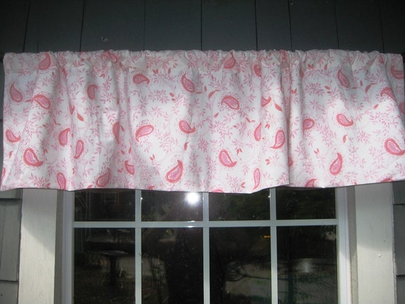 Valance Curtain Pottery Barn Kids Lara Fabric Gathered Rod Etsy