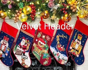 Deck the Halls with Personalized Needlepoint Christmas Stockings - Personalized Holiday Decor