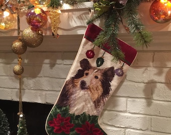 Dog Christmas stockings