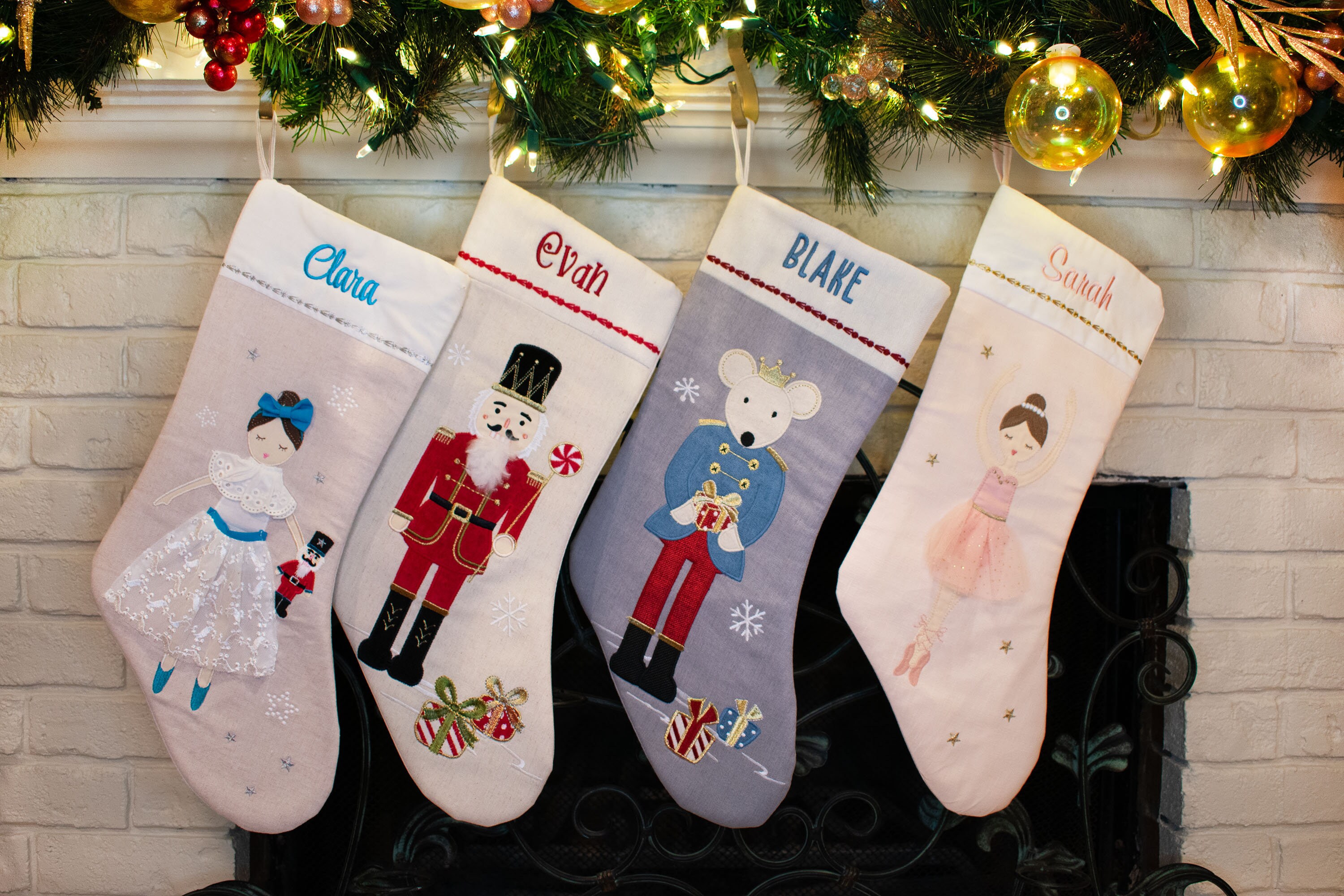 Christmas Stockings Personalized Gift for Nutcracker Suite - Etsy