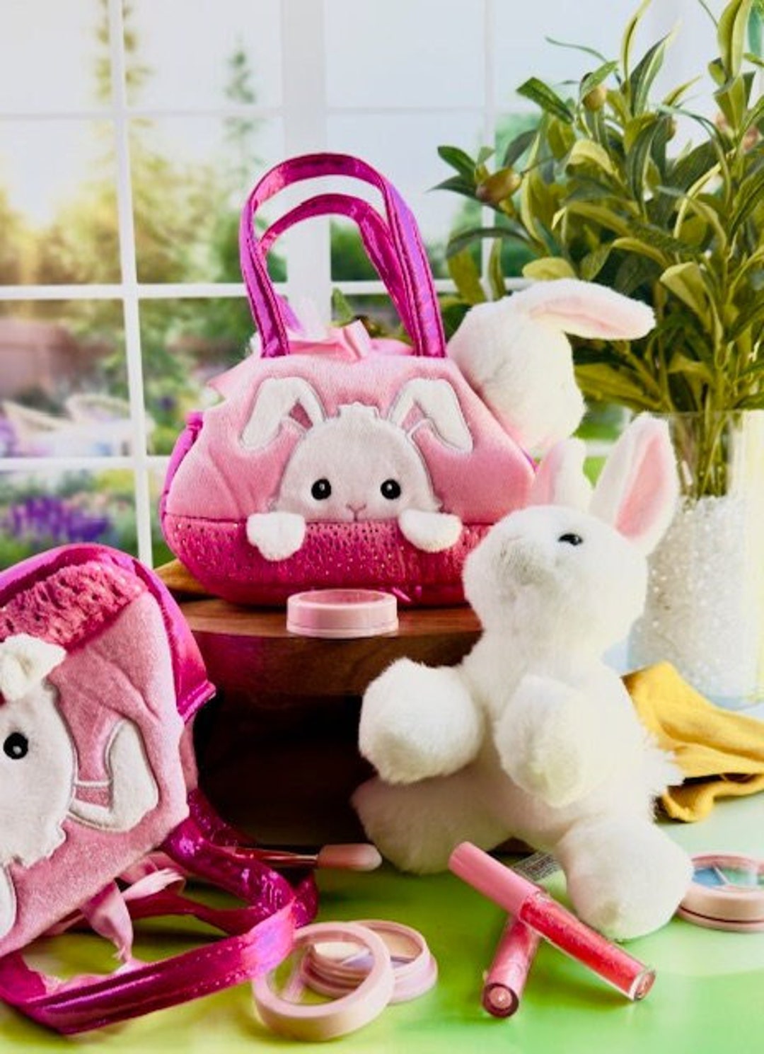Bunny Rabbit Child's Purse Personalized Mini Handbag for Little Ones - Etsy