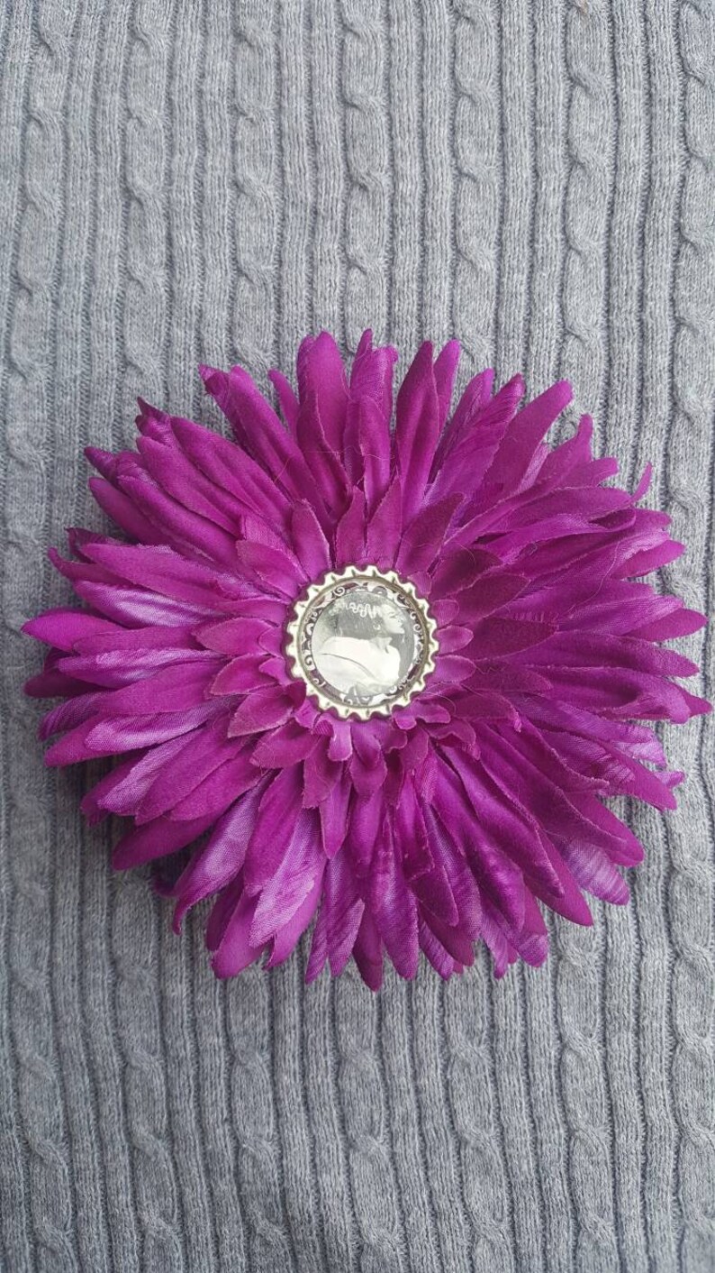 Bride Of Frankenstein Hair Flower