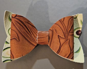 Avocado Layered Hair Bow
