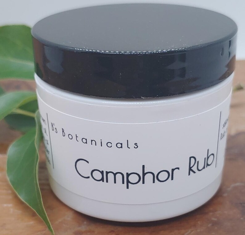 Camphor Rub for joint pain chest and head congestion and as a Etsy
