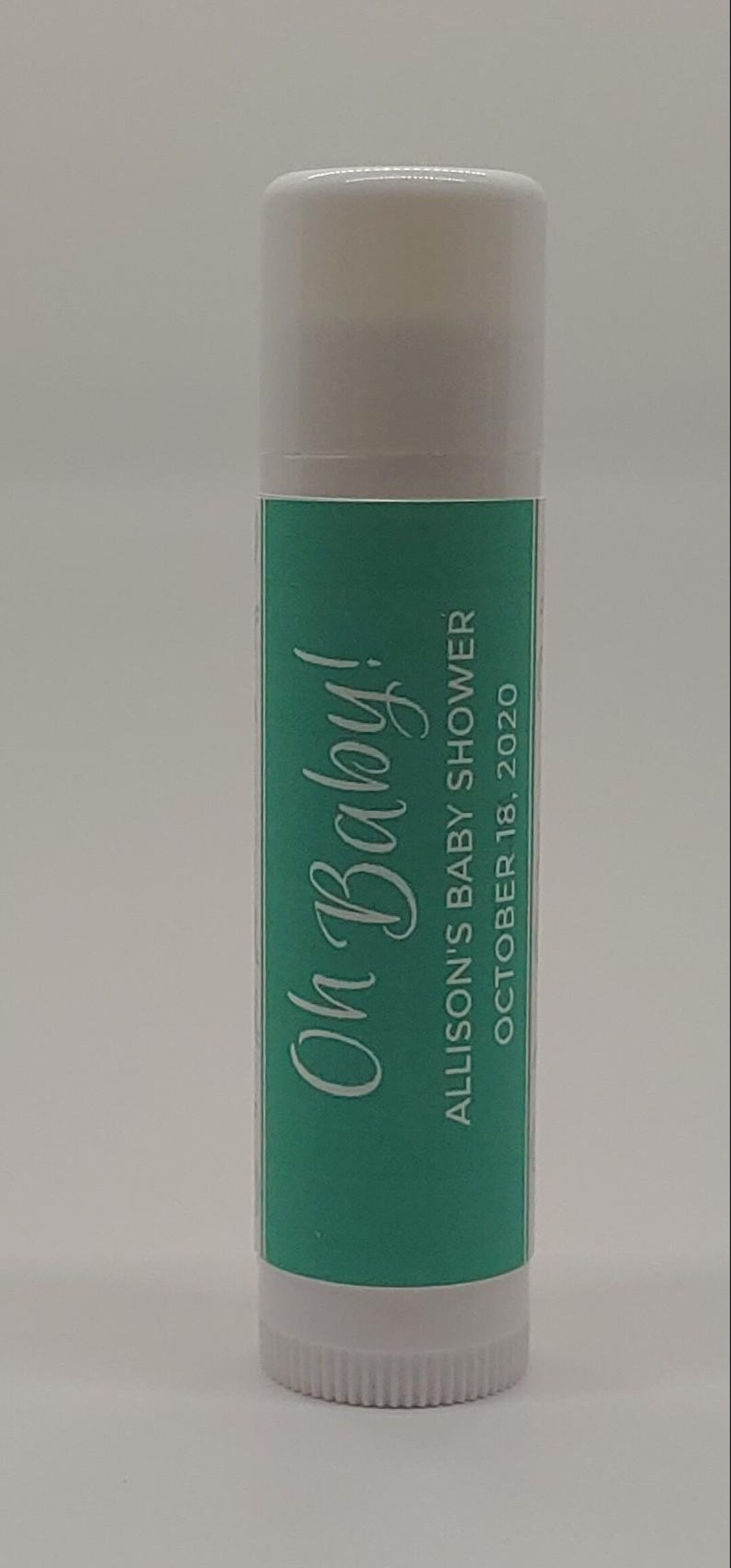 Baby Shower Favor Lip Balms. Personalized Gift for Baby Shower Guests