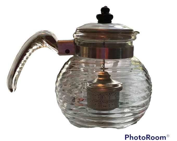 Mckee Beehive Stove Top Tea Pot With Infusers Etsy