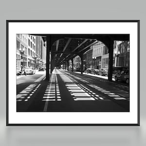 Chicago Photo Print - Black and White Photo Print - Fine Art Photography (CH01)