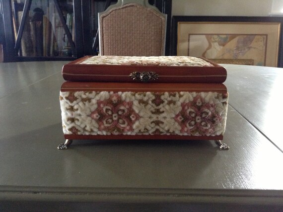 Velvet Jacquard Jewelry Box