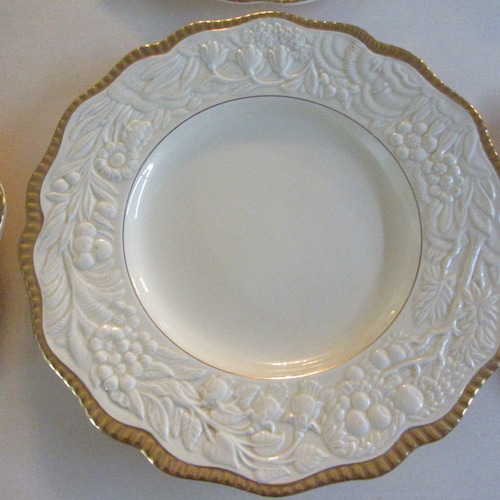 2 Crown Ducal Florentine ROSALIE Plates Made in England. Etsy