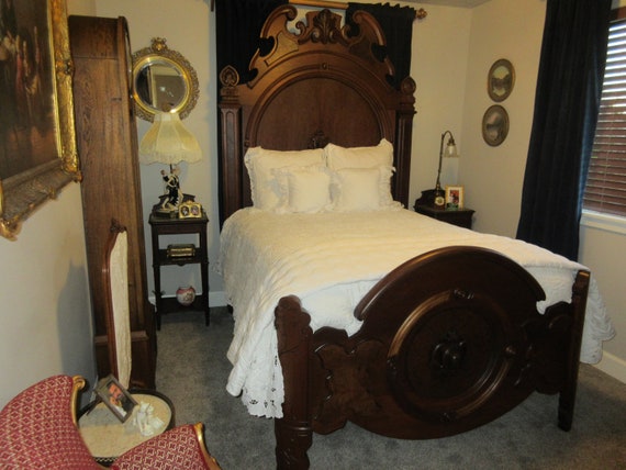 Antique Victorian Bed