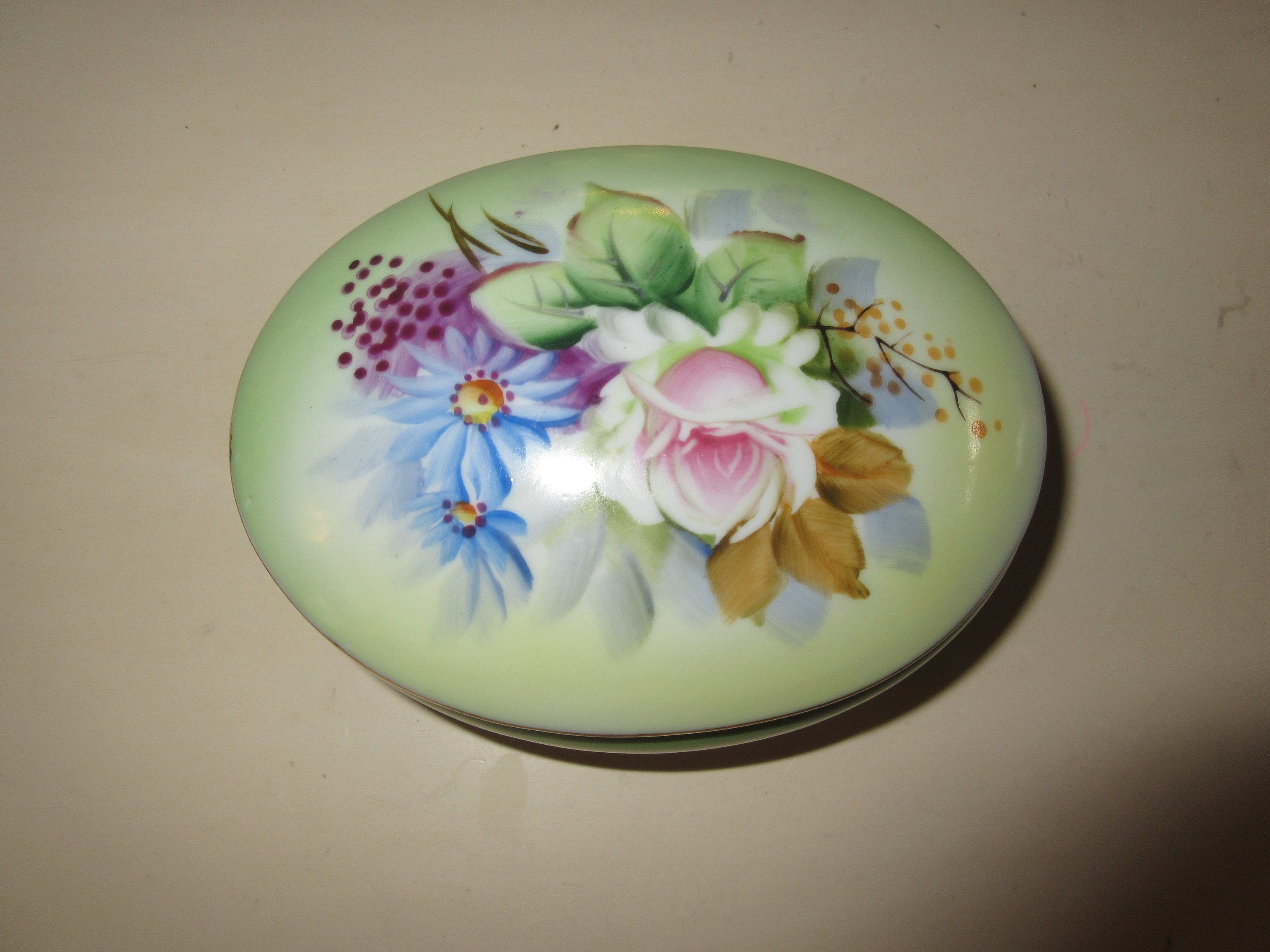 JAPAN LEFTON CHINA Jewelry Box With Lid - Etsy