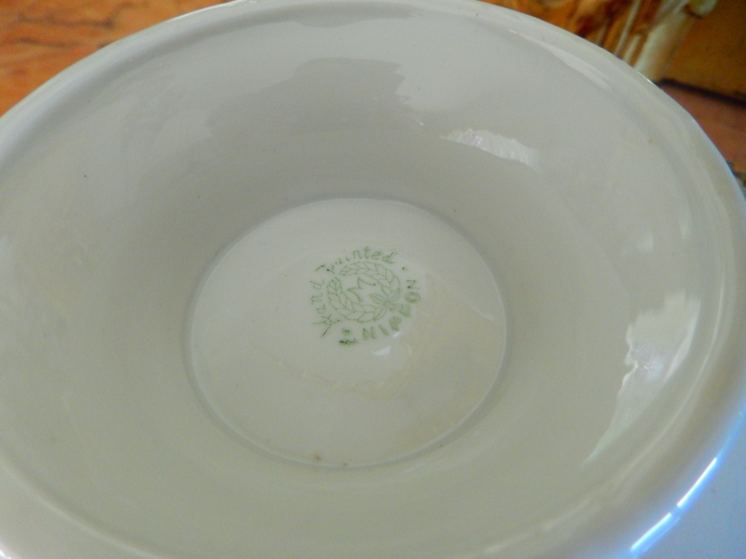 Hand Painted Nippon m Mark Pedastal Bowl. Etsy