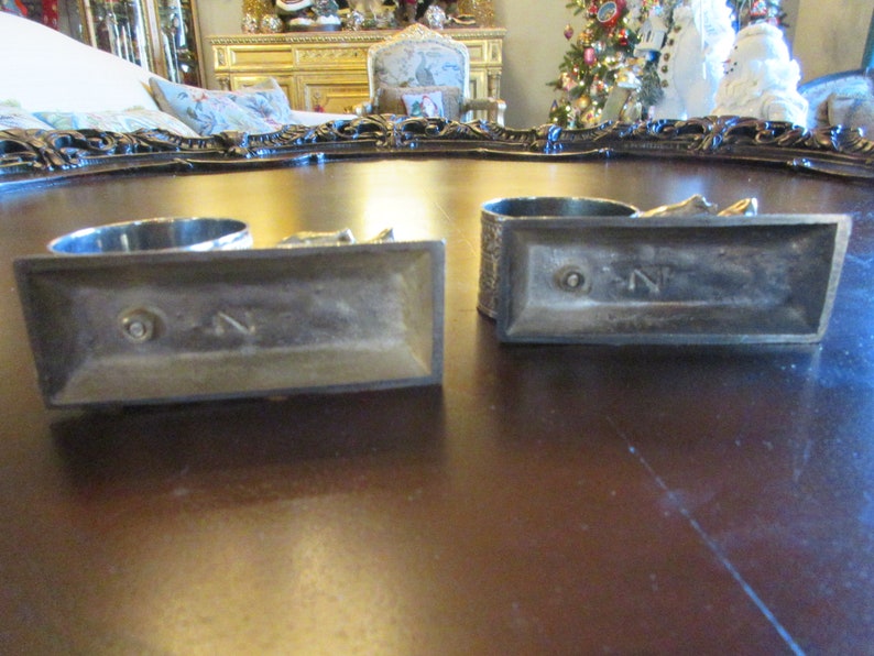 NAPKIN HOLDERS with Little Boys and Dogs