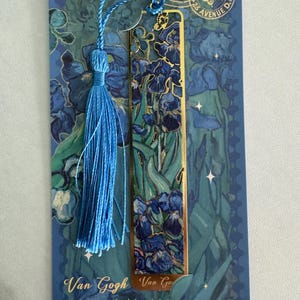 Marque-page en métal Iris - Van Gogh