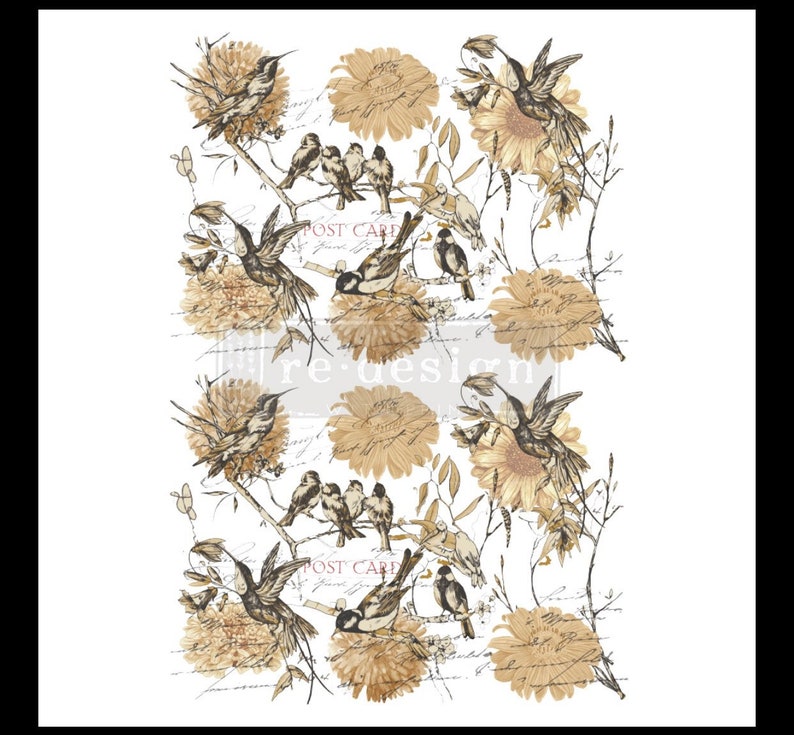 Vintage Rustic Redesign with Prima Rub on Transfers