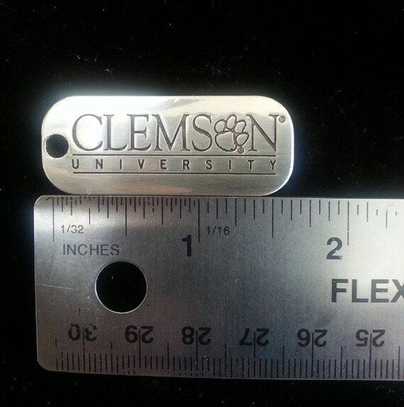 clemson dog tag