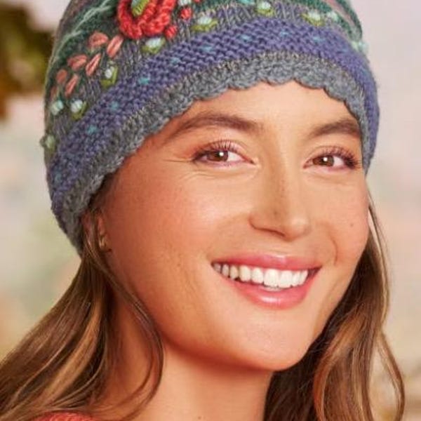 Fleece lined wool beanie