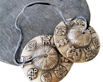 Tibetan Om Tingsha Cymbals