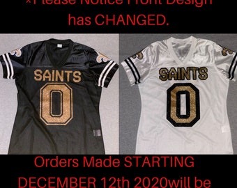 personalized saints jersey