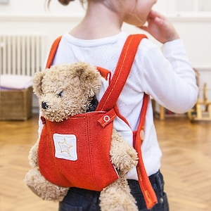 Bolsa bandolera para transportar juguetes de muñecas ~ suave ~ se transforma en un cambiador