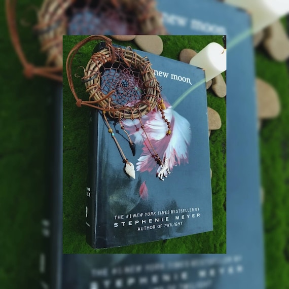Twilight Inspired Dreamcatcher. Woven Keepsake Charm.dream Catcher