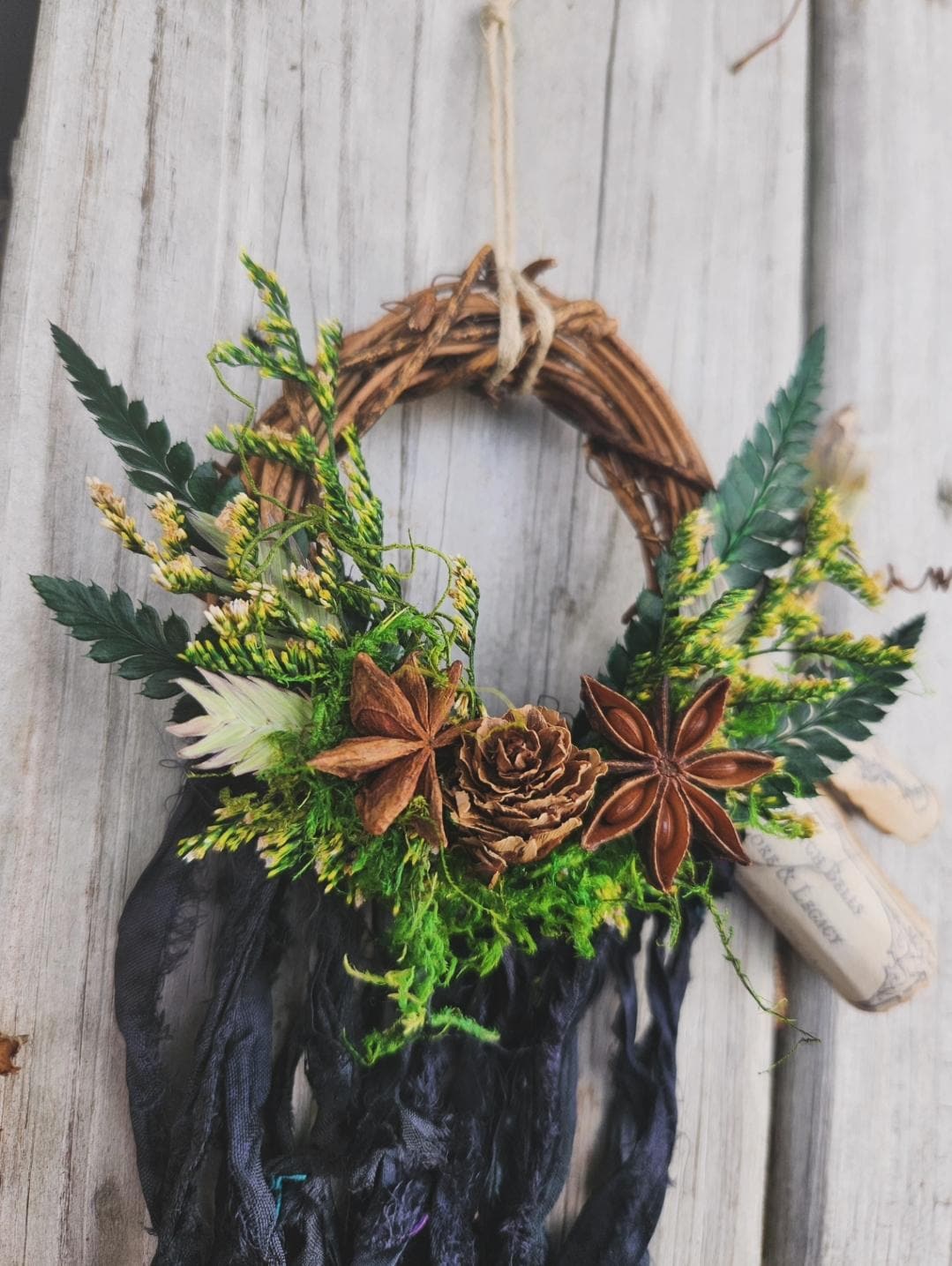 Witch Bells • Rustic Door Hanger for Protection & Blessing