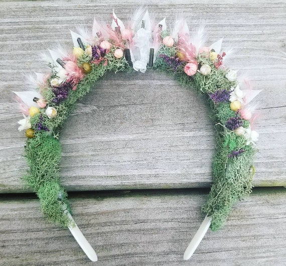 帽子 Meadow Flower crown meadow flower/Floral Crown ニットクラウン 0-2y 帽子