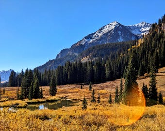 Large Print (Autumn Mountain)