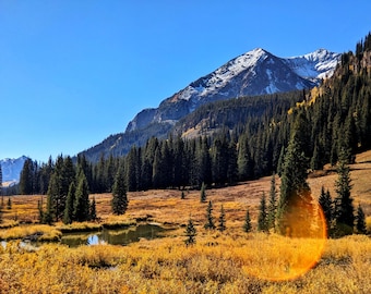 4x6 Print - Autumn Mountain