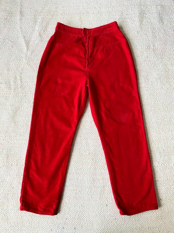 Vintage waist 24” 70’s high waisted Capri pants si