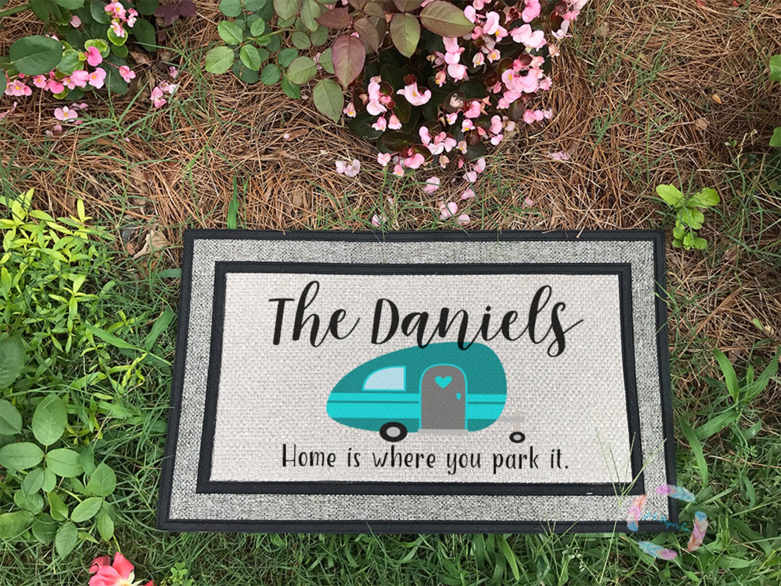 Camper Door Mat Custom Door Mat Personalized Door Mat Etsy