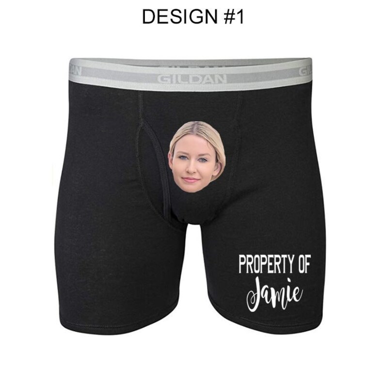 Personalized Underwear Gag Gift Funny Gift for Him Photo Etsy