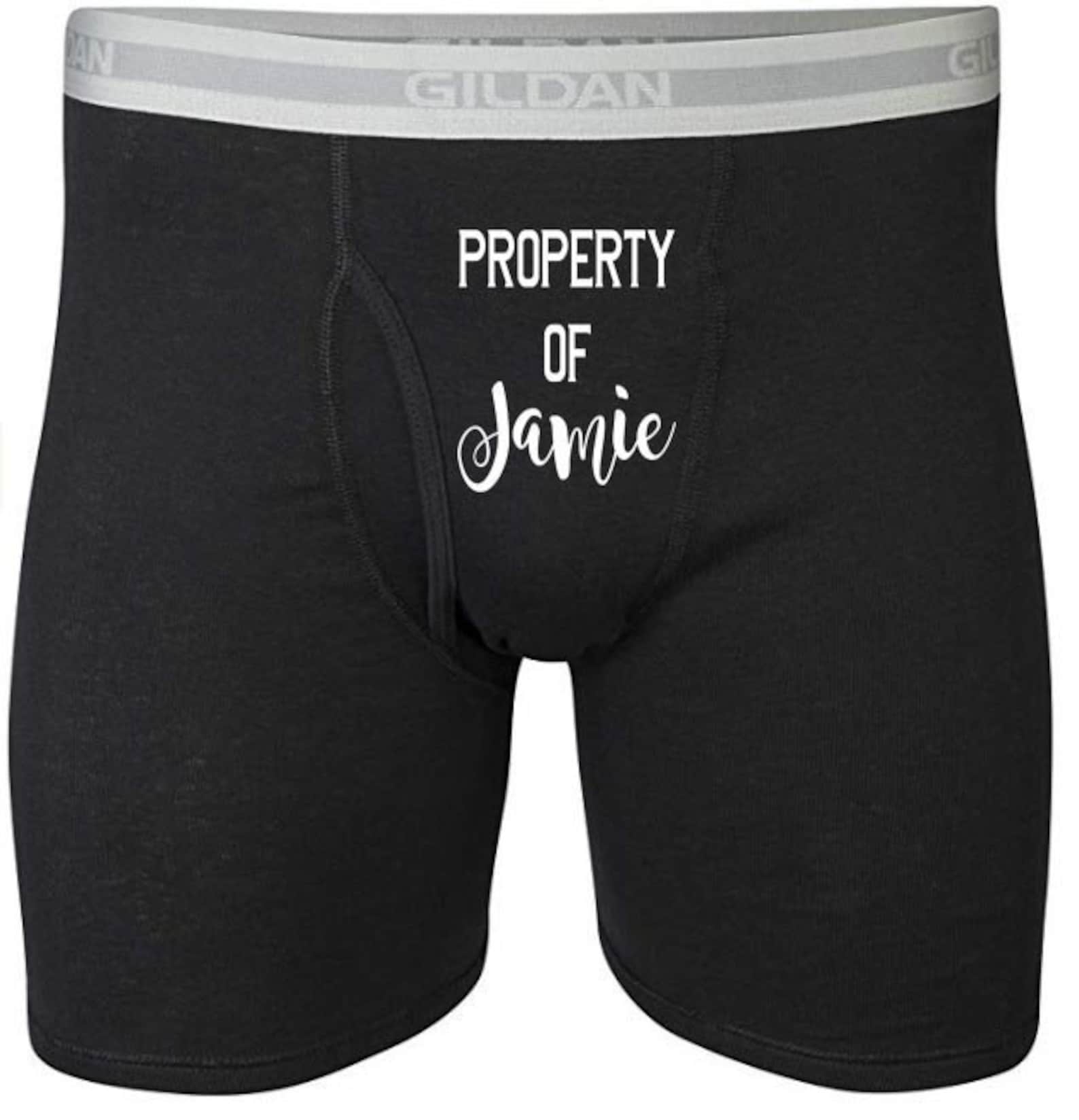 Funny Underwear Personalized Underwear Gag Gift Funny Gift Etsy