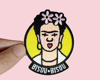 "Frida" Patch | feminist kiss freedom expression artist mexico love peace | gift idea