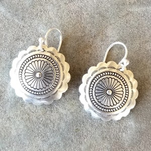 Concho earrings wholesale top
